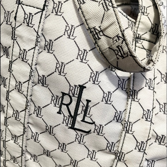RL Nylon Open Tote Bag - Picture 3 of 12
